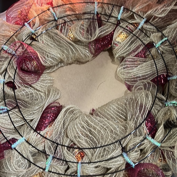 Handmade Fall Wreath 24” - Picture 3 of 3